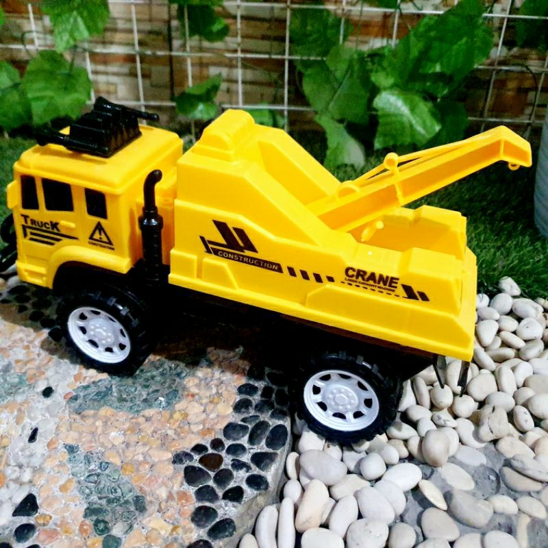 Mainan Truk Crane / Mobil Mobilan Anak