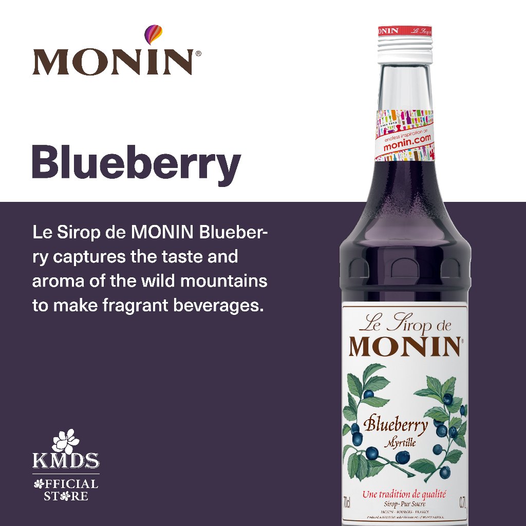 

MONIN Blueberry syrup 70 CL 700 ML
