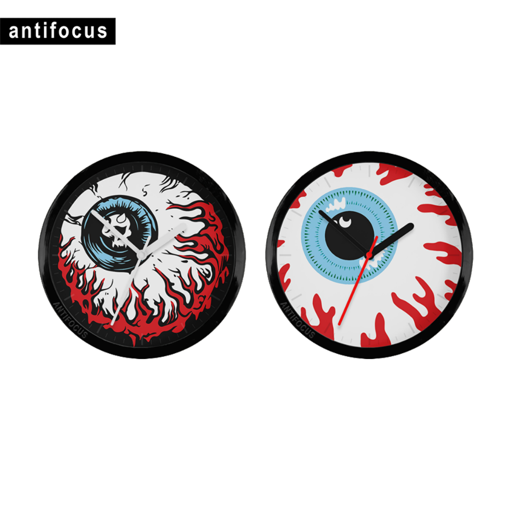 Jam Dinding Mishka MNWKA | Merchandise Souvenir Custom Brand Distro Hypebeast Original Aesthetic