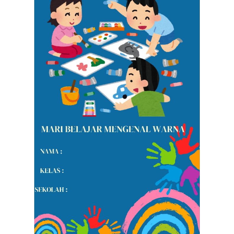

Worksheet anak untuk usia 2-5 tahun | Belajar mengenal warna