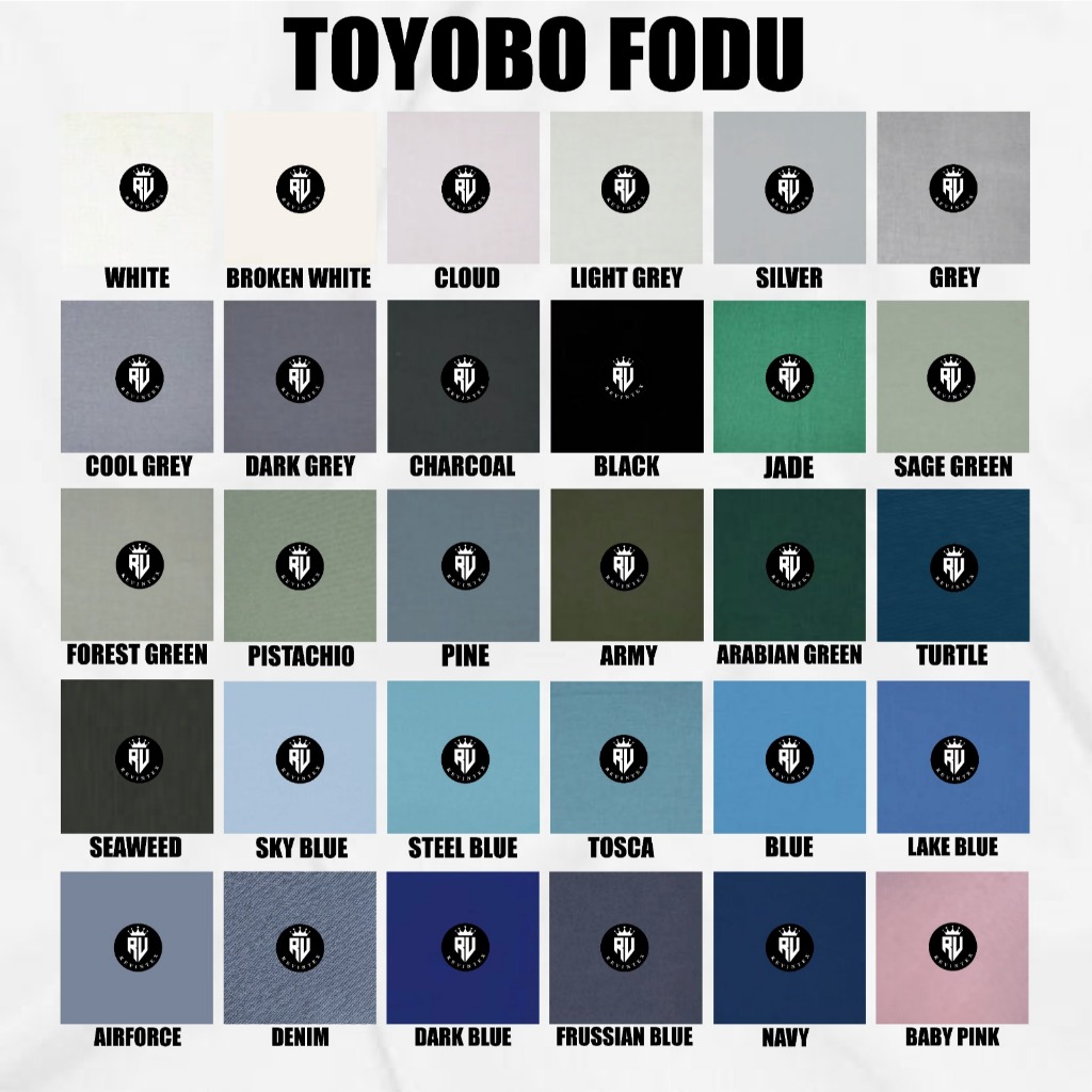 Kain Toyobo Fodu IMPORT PREMIUM Grade A - REVINTEX BANDUNG