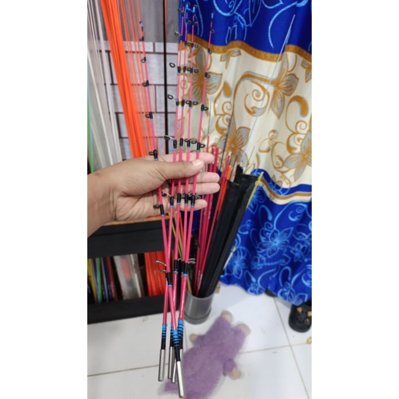 Top section joran udang /ikan  / atasan joran / custom request