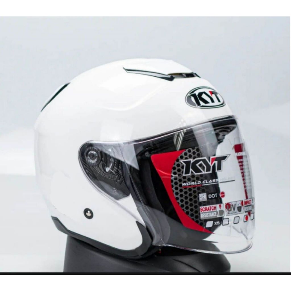 Helm Kyoto Mirip Asli 100% SNI Bonus Sticker / Helm Kyt Original 100%