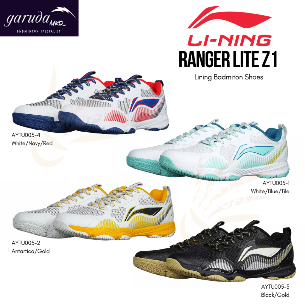 SEPATU BADMINTON LINING RANGER LITE Z1 AYTU005 / Sepatu Lining Ranger Z1