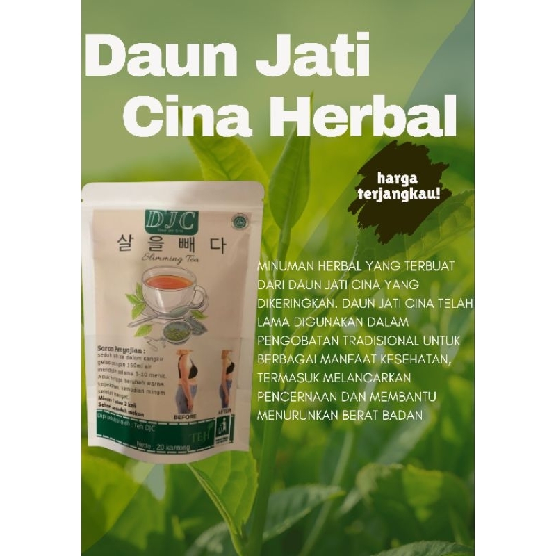 

Teh Herbal Daun jati cina menurunkan berat badan secara alami