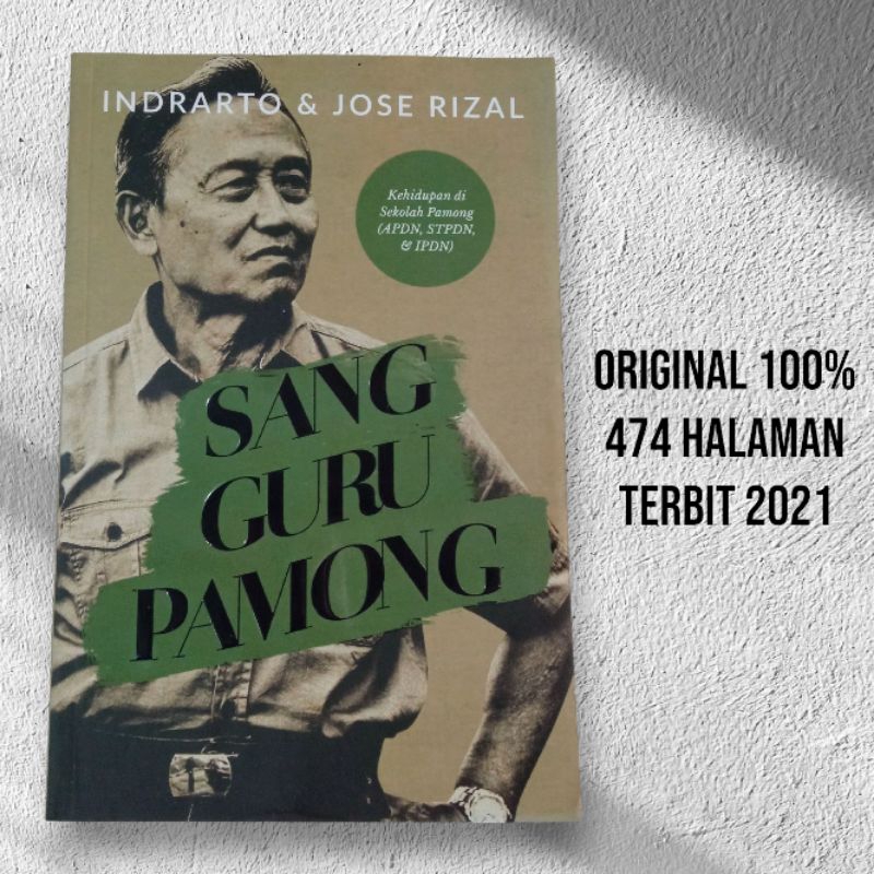 (ORIGINAL) NOVEL SEJARAH / BIOGRAFI / SANG GURU PAMONG / INDRARTO & JOSE RIZAL