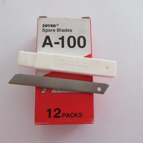 

[ 1 PCS ISI 5 BLADE ] KENKO CUTTER BLADE / Isi Cutter Kenko Kecil / Isi Pisau Pemotong / Isi Cutter A-100 (9 mm) / Isi Kater Kenko Kecil