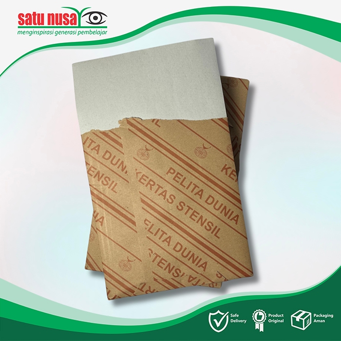 

Kertas Aspex Paper Kertas Stensil 48gsm ukuran F4 | A4