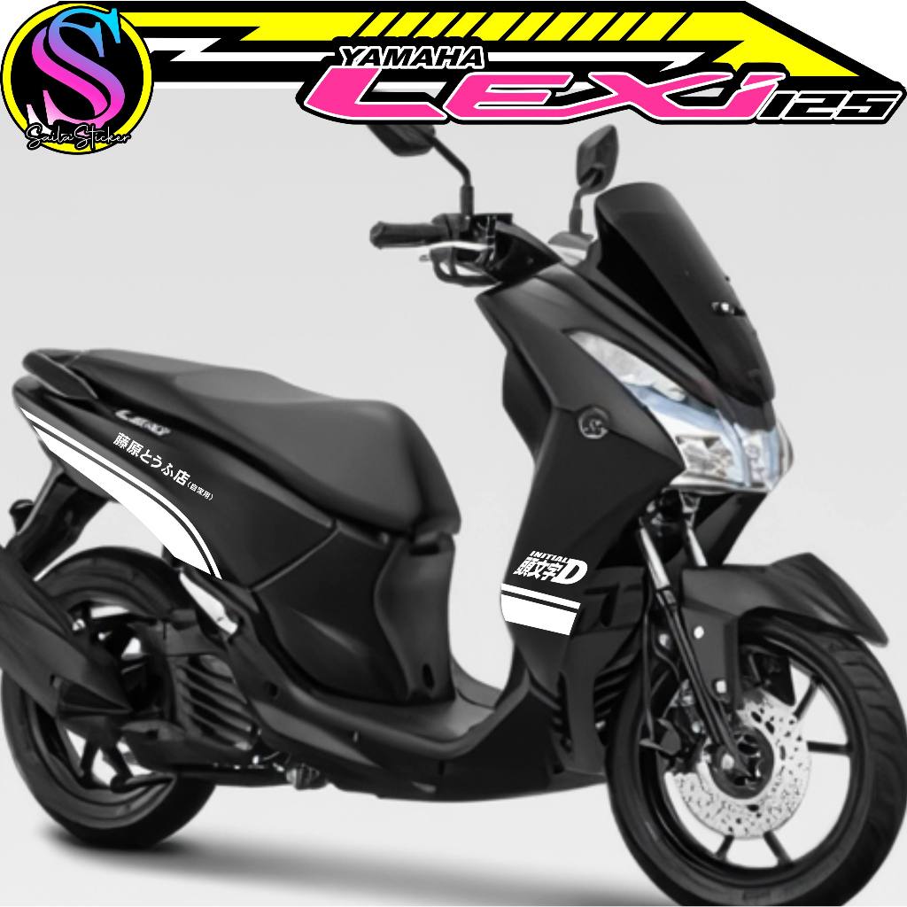 453/STICKER CUTTING/STRIPING MOTOR LEXI/STIIKER MOTOR LEXI/STIKER INITIAL D/STRIPING  INITIAL D LEXI