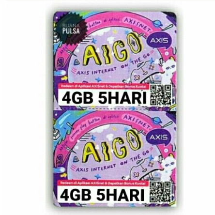 AXIS DATA 4,5GB 5HARI KHUSUS SUKABUMI-CIANJUR