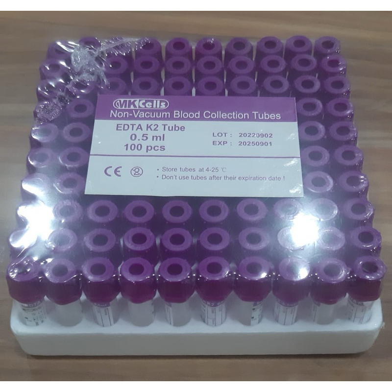 Tabung Mikro EDTA 0,5 ML K2