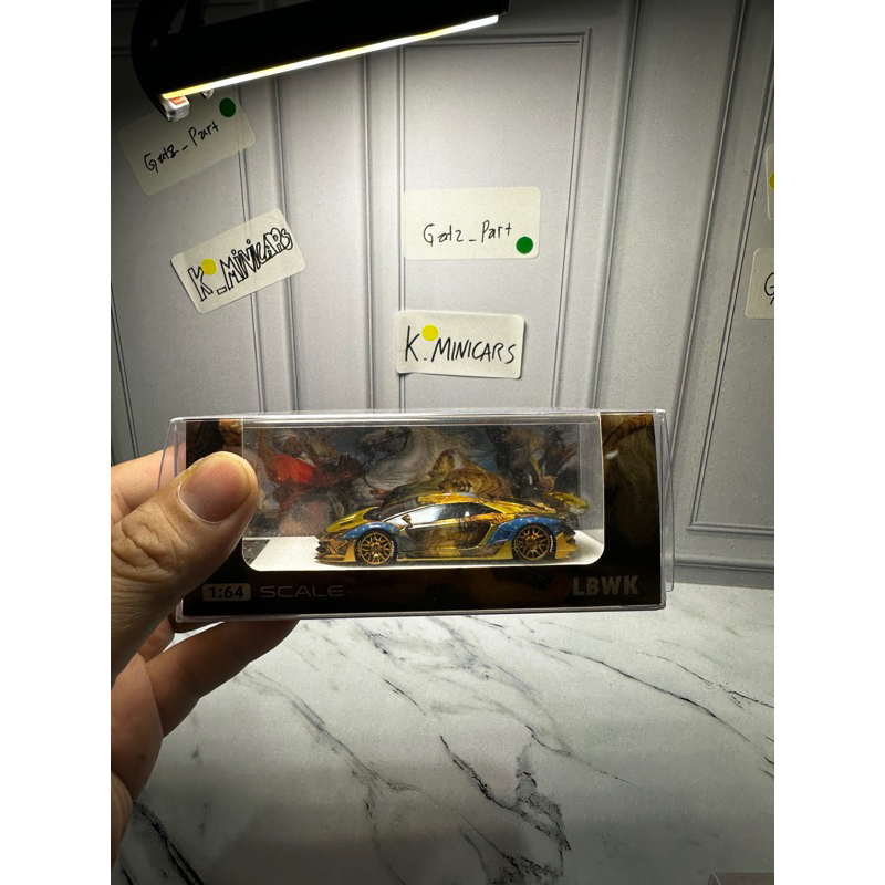 timoty and pierre lamborghini resin skala 1/64