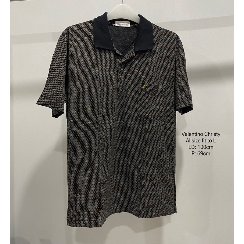 Valentino Christy Kaos Golf Polo Ori preloved