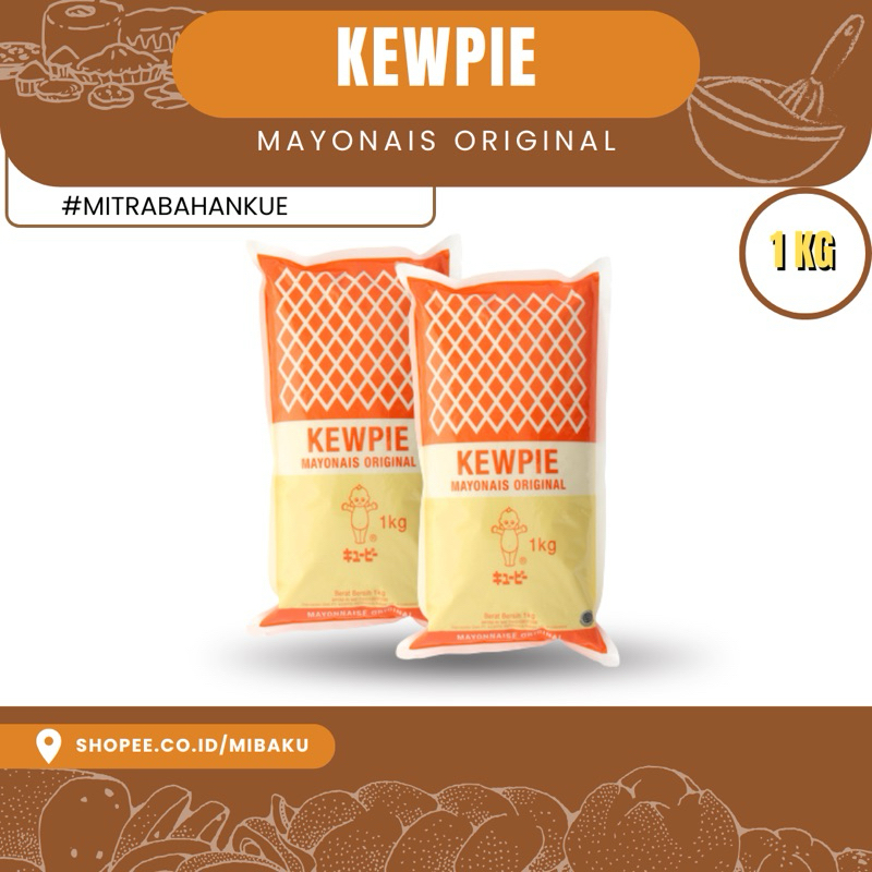 

Kewpie Mayonnaise Original 1kg - Mayo Jepang Rasa Gurih & Lezat
