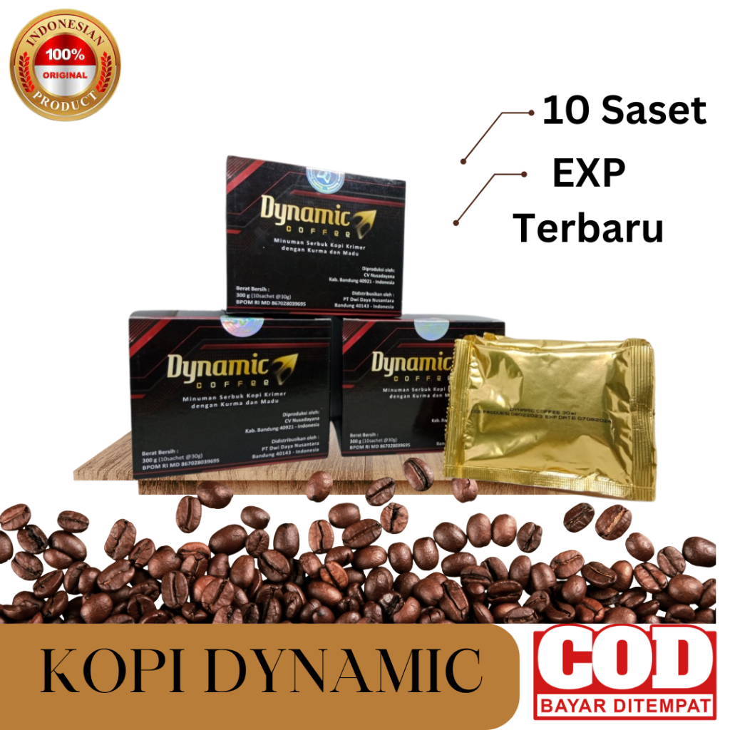 

Kopi Dynamik - Kopi Dinamic 10 Sachet