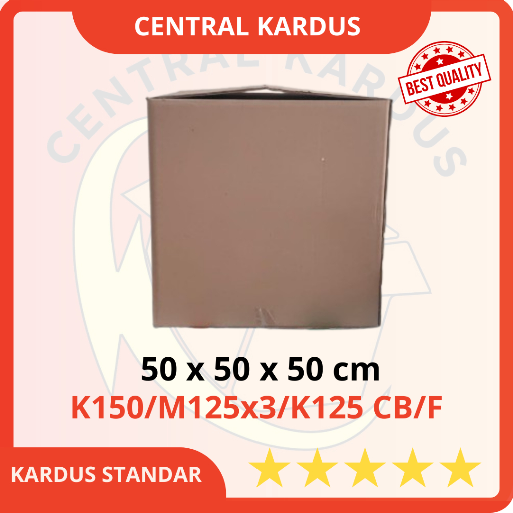 

( ISI 1 PCS ) Kardus Besar Jumbo – Karton Box Polos 50x50x50cm Packing Pindahan/kardus Besar Kardus Besar/ Kardus Pindahan Kardus/ Kardus Jumbo Dus Besar-centralkardus