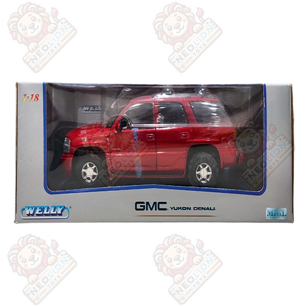 NeoLion Diecast Welly GMC Yukon Denali Merah 9863W