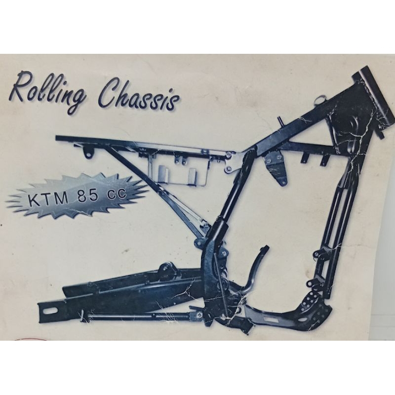 Rangka + Arm KTM 85 saja.