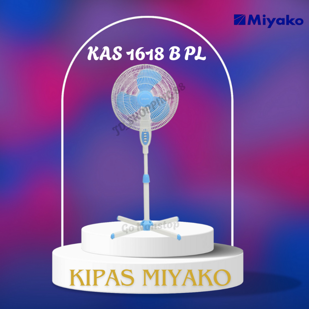 MIYAKO Kipas Angin KAS 1618 B PL