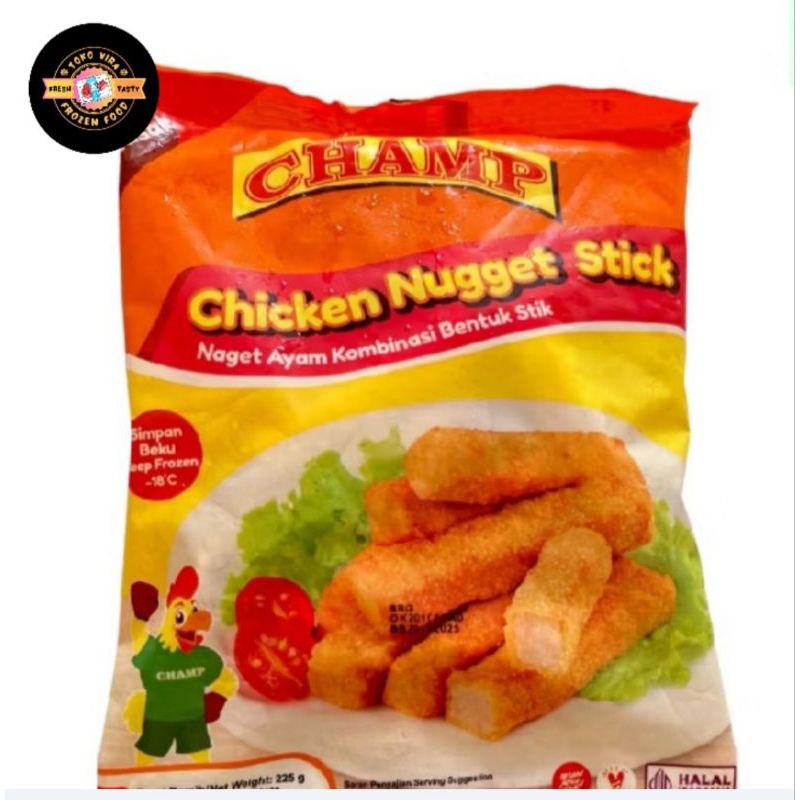 

CHAMP Chicken Nugget Stick 225 gram