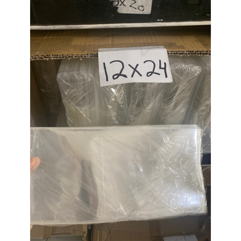 

1000gr opp tanpa lem uk 12x24cm / opp tanpa lem 12cmx24cm / opp tanpa lem 1kg 12x24cm