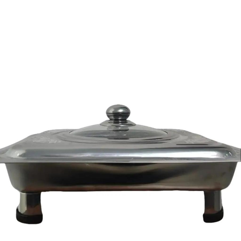 WADAH PRASMANAN STAINLESS STEEL/WADAH SAJI STAINLESS STEEL/TEMPAT SAJI MAKANAN/WADAH CATERING ELEGAN