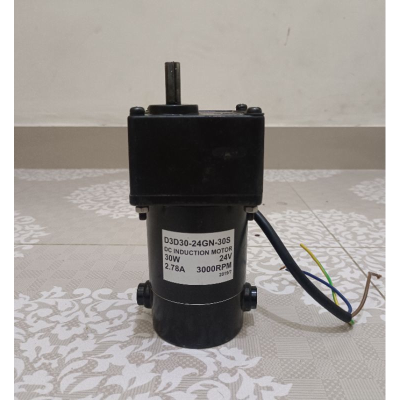Dc Motor Gearbox 24V 150Rpm 30W Dc Induction Motor