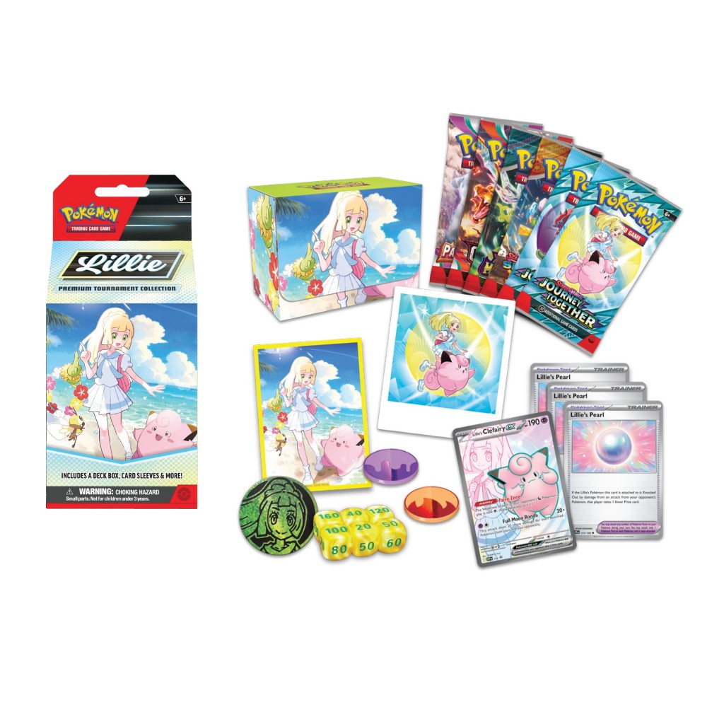 Pokemon TCG Card Game Lillie Premium Tournament Collection