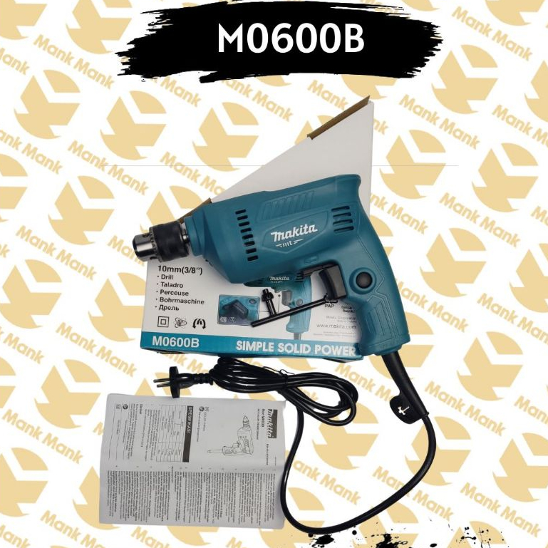 Mesin Bor Makita (M0600B) Bor Listrik Makita Original