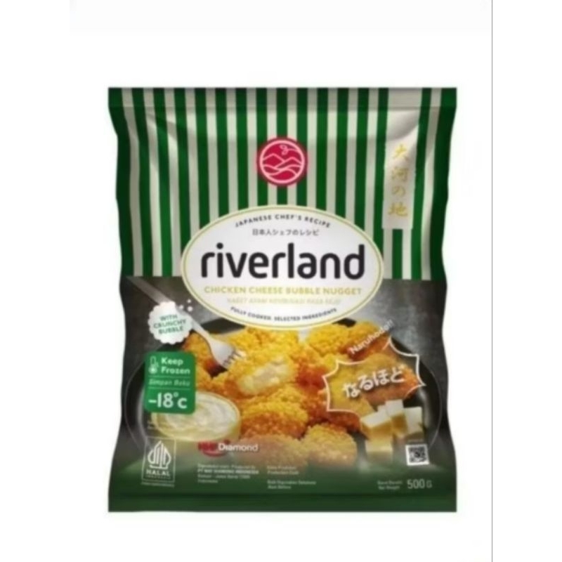 

Riverland Chicken Cheese Bubble Nugget 500gr