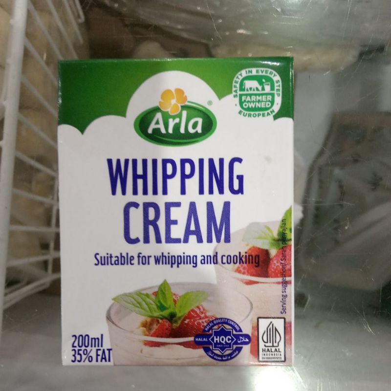 

Whipping Cream Arla 200ml