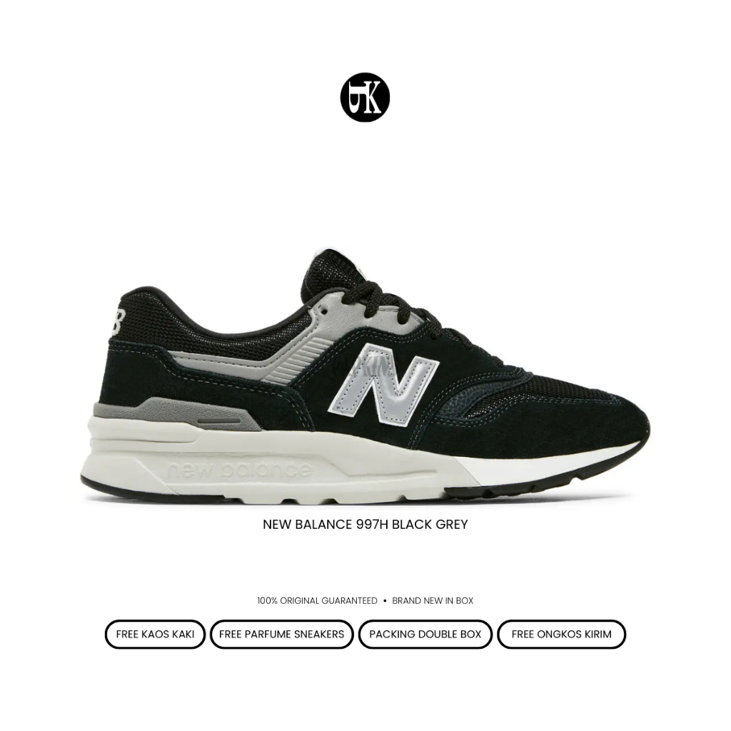 Sepatu New Balance 997H Black Grey Brand New in Box