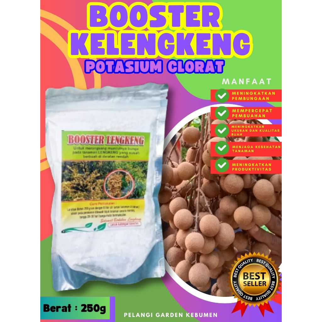 UNGGULAN  Booster Kelengkeng Murni, Booster Kelengkeng Murni 1Kg, Booster Kelengkeng Merah