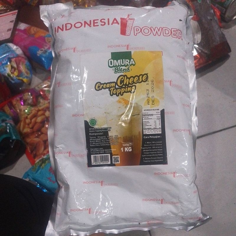 

Omura blend cream cheese toping 1kg