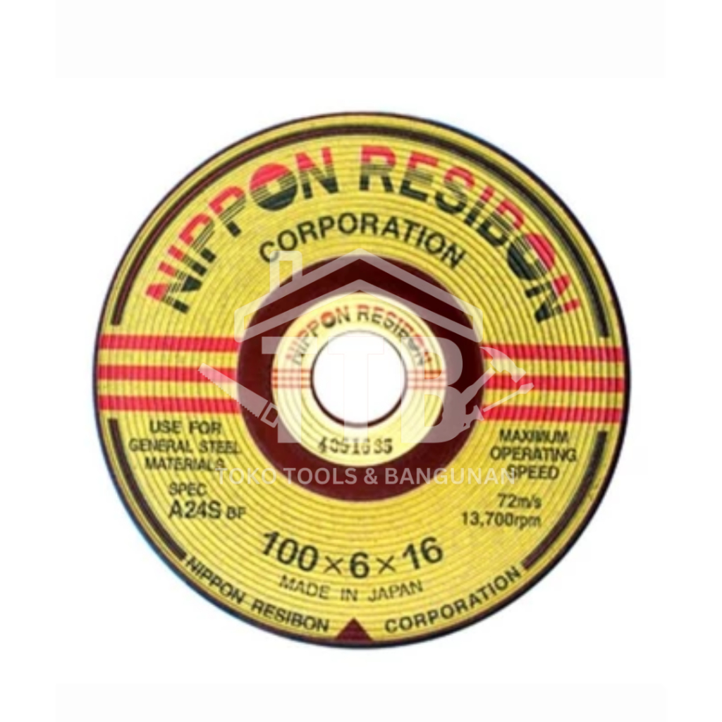 RESIBON BATU GERINDA POTONG 4 INCH x 6mm