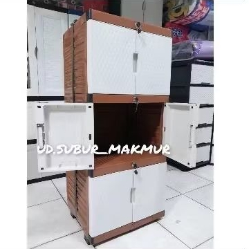lemari plastik bongkar pasang