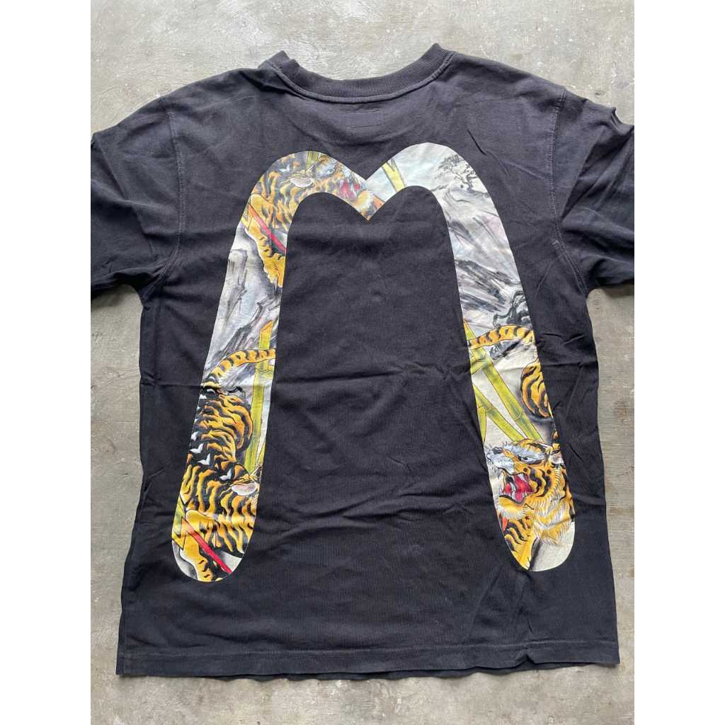 EVISU BIG LOGO KAOS ORIGINAL LENGAN PENDEK