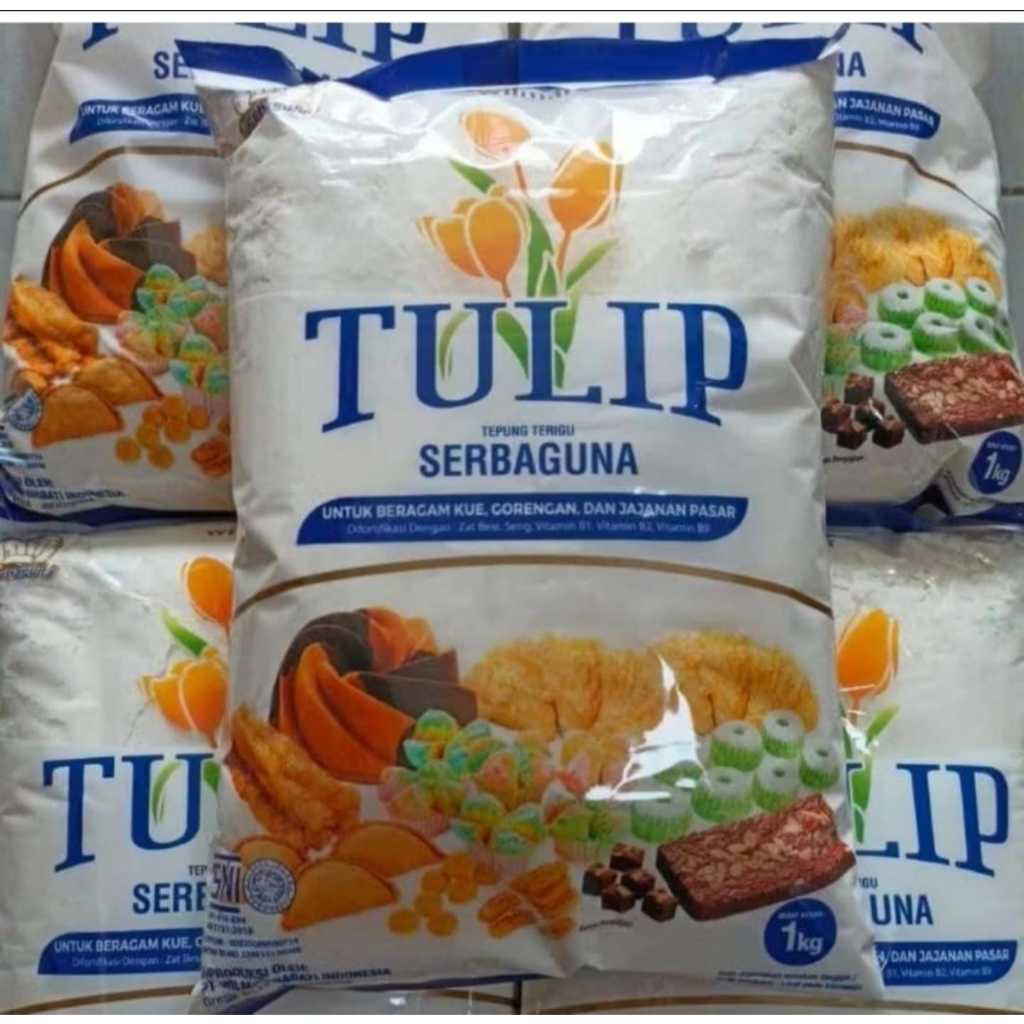 

Tulip Tepung Terigu 1kg Tepung Terigu Serbaguna Termurah