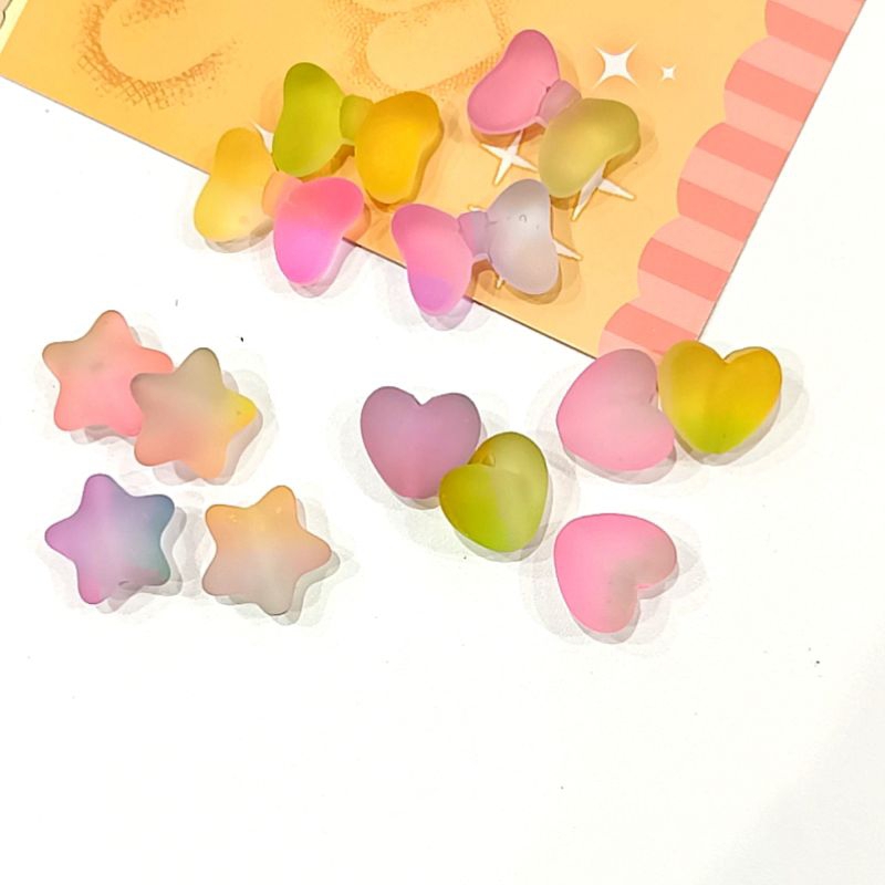 

MANIK MOTE LUXURY DOFF ICE GRADASI MOTIF PITA KELINCI MANIK GRADASI DOFF 1set(10pcs)