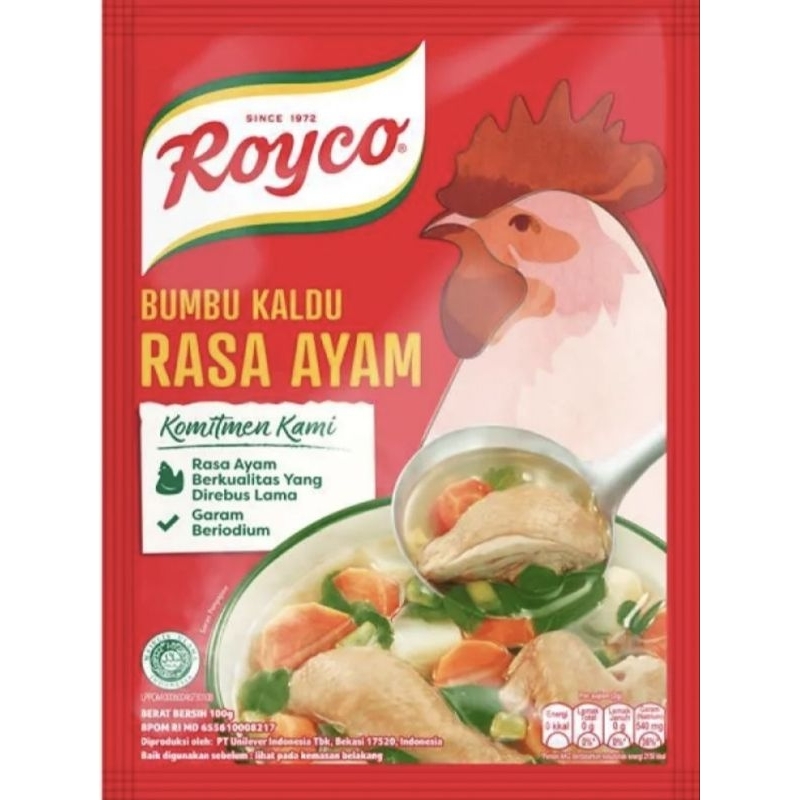 

Royco Ayam Sachet 8gr dan 250gr