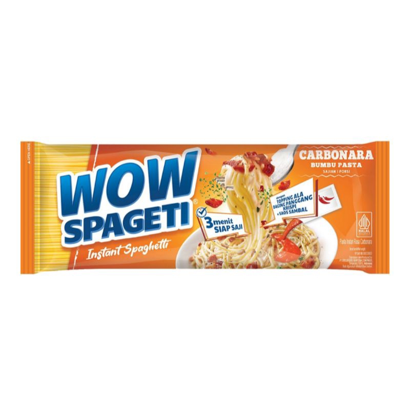 

Wow Spageti Instan Carbonara 88 g