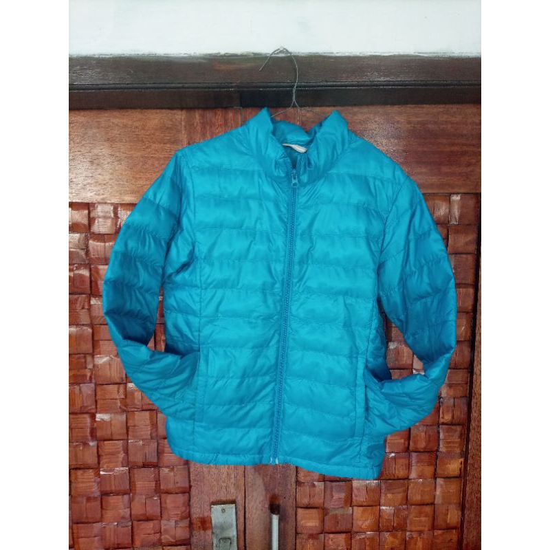 jaket UNIQLO anak, jaket UNIQLO Bulang cacing, jaket anak branded second