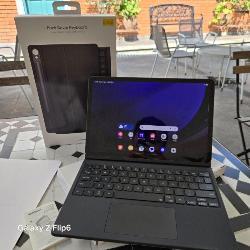 Samsung Book Cover Keyboard for Samsung Tab S9 FE/S9 | Bekas | Second | 2nd