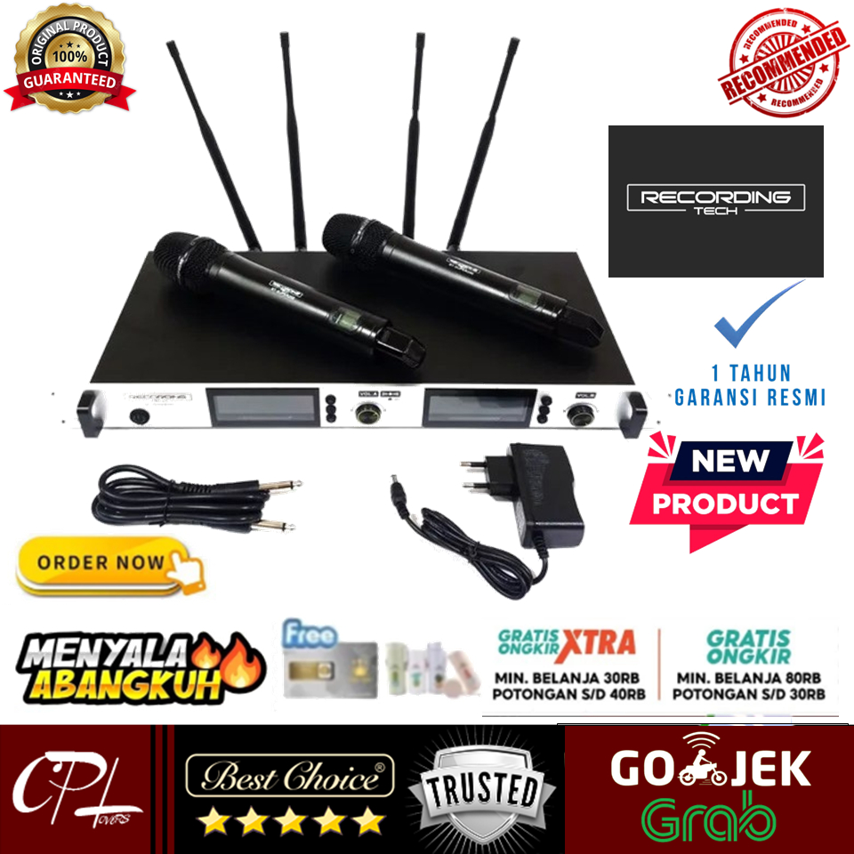 Recording Tech RT-SUPER 200 Mic Wireless