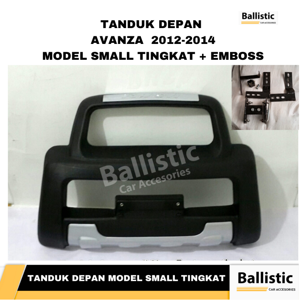 TANDUK DEPAN RUSH 2010-2015 MODEL SMALL TINGKAT + BRACKET