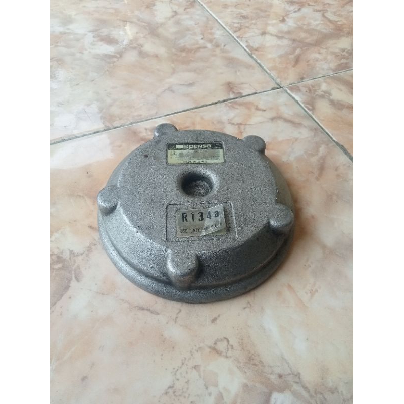 tutup belakang back cover kompresor ac denso 10p30(bus medium)-copotan