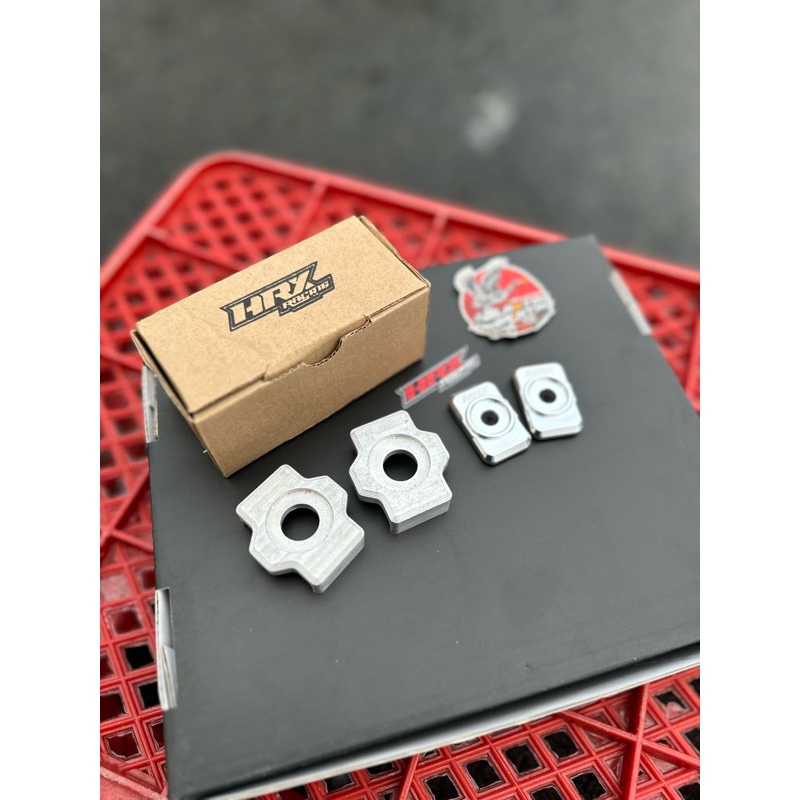 Plat samping arm kaze cnc hrxracing dan plat belakang arm kaze cnc adjuster arm kaze cnc hrx racing