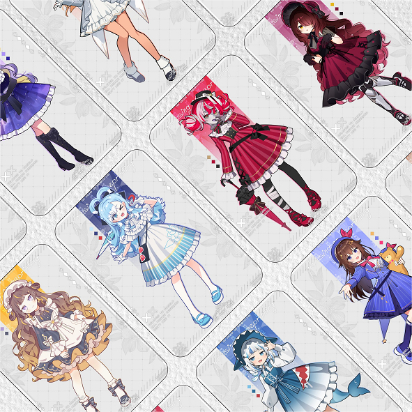 Photocard  | UNofficial Vtuber | Photocard RANDOM VTUBER  /vtuber/photocard anime/murah/unofficial