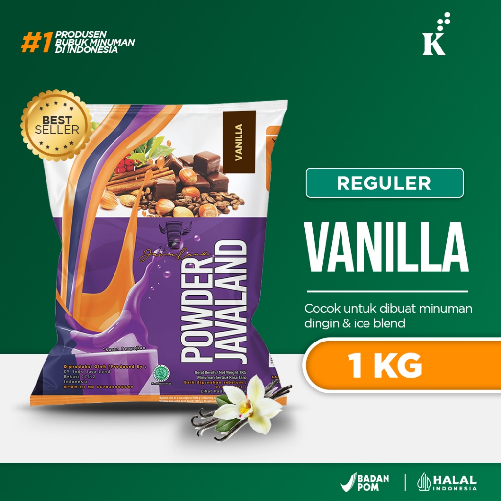 

Bubuk Minuman VANILLA 1kg Javaland Depok