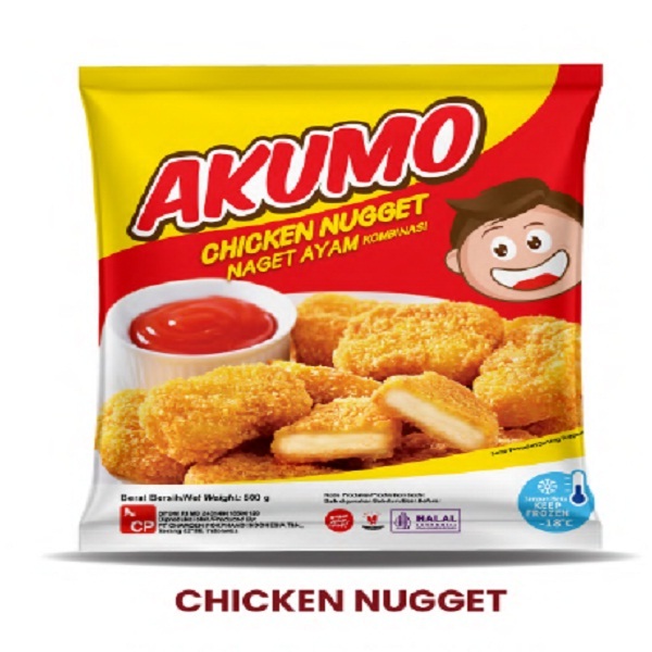 

AKUMO CHICKEN NUGGET 1KG NAGET AYAM 1000GR HALAL